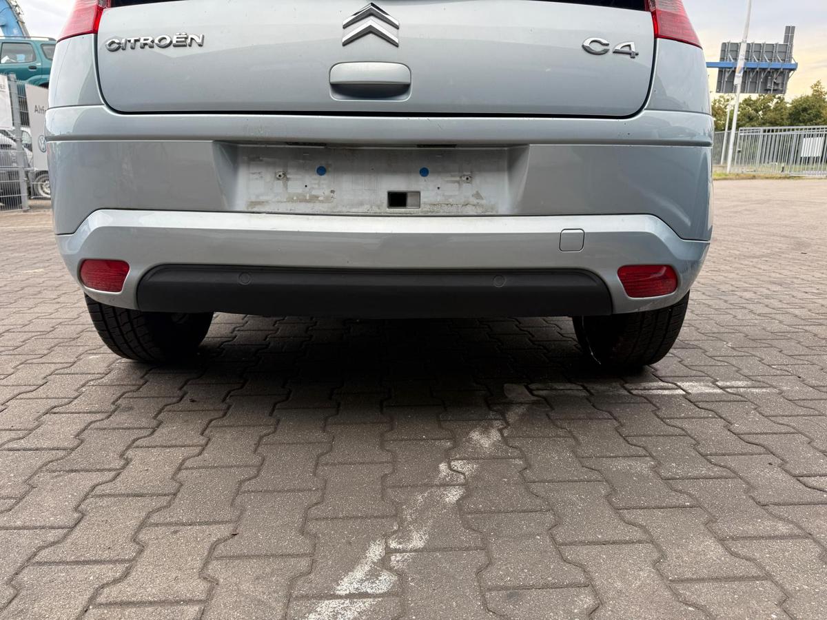 Citroen C4 original Stoßstange Stoßfänger hinten EYL Islandgrau Coupe BJ07